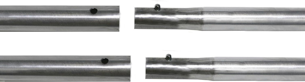 USA-Made Snow Roof Rake with Shingle Saver Rollers (20 Foot)