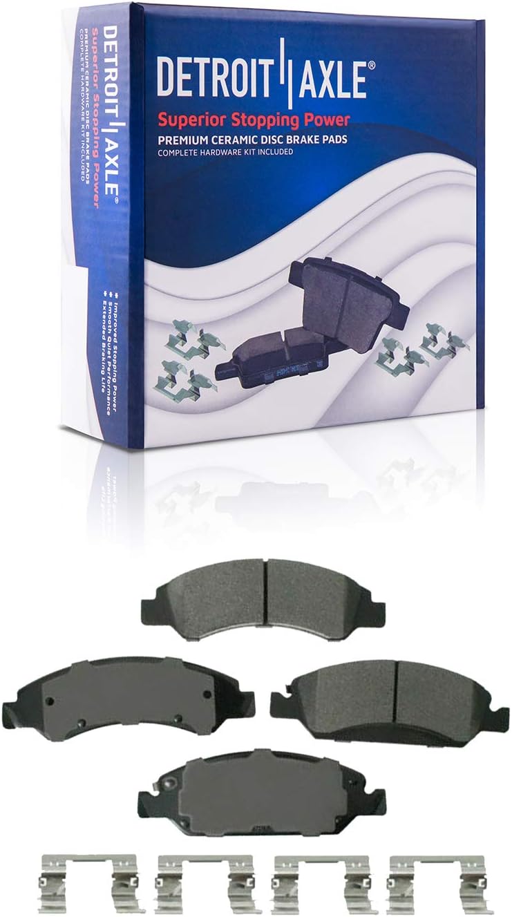 Front Brake Kit for Chevy GMC Tahoe Avalanche Silverado | Suburban Express Sierra Yukon XL Savana 1500, Cadillac XTS