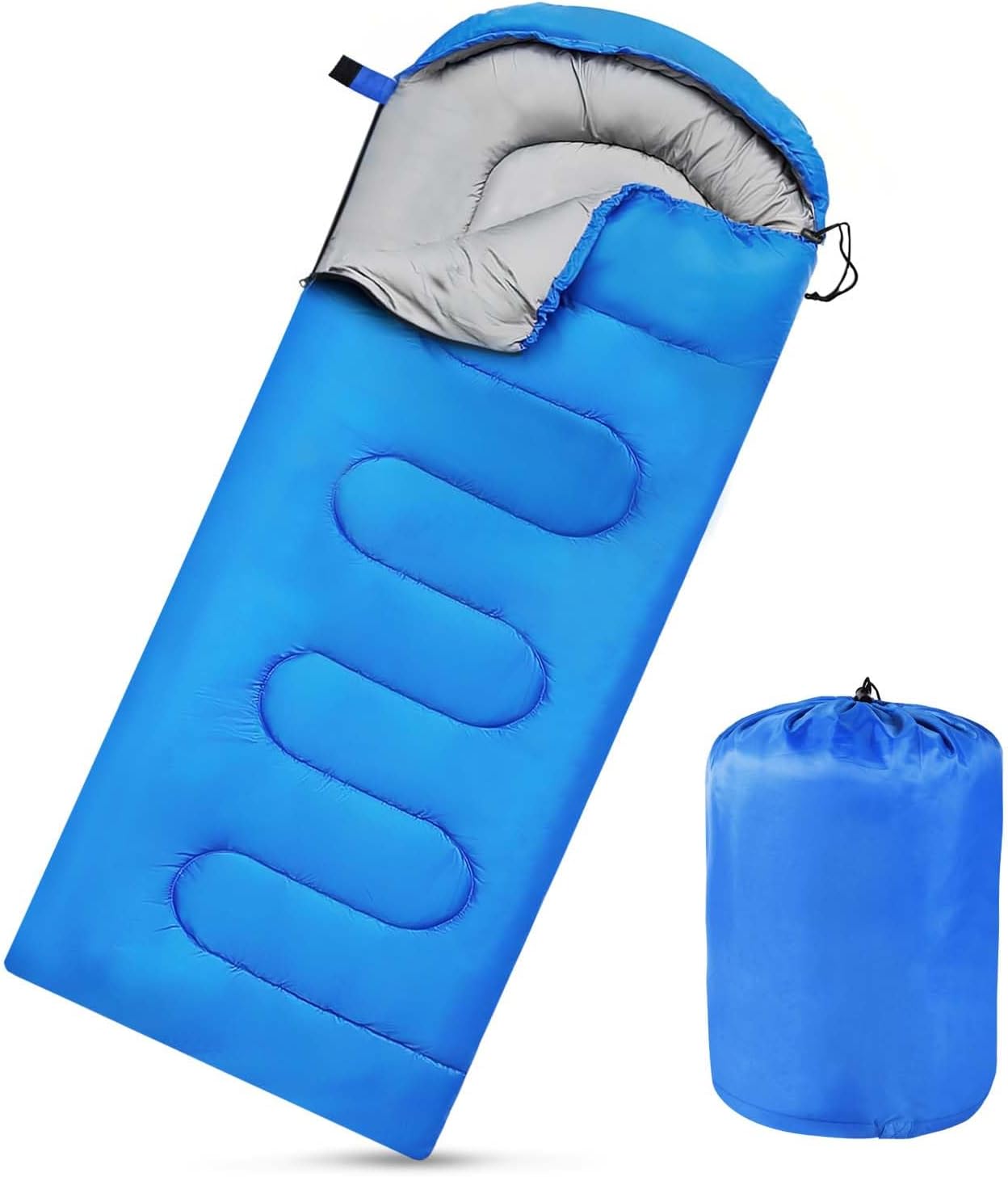 Camping Sleeping Bags for Adults Kids Waterproof Lightweight Sleeping Bag for Cold Weather or Warm Backpacking Hiking