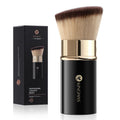 Retractable Kabuki Brush, Angled Flawless Face Makeup Brush