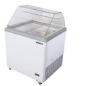 MXDC-4 4 Flavor 7.5 cu ft Commercial Ice Cream Dipping Cabinet Freezer
