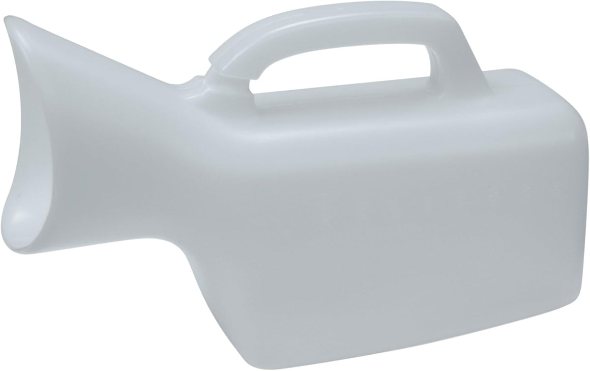 Female Urinal, White, Portable Design