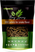 : Bay Leaves Wood Pellets for Smoker Grills, All 100% Natural Hard Wood BBQ Pellets for Outdoor Grills, Smoke, Roast