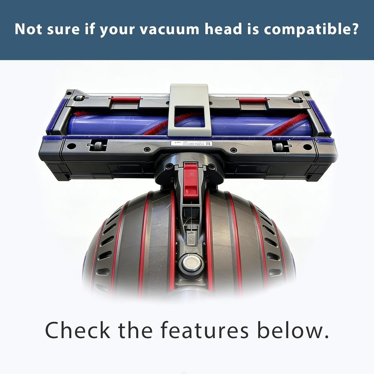 Vacuum Adapter for Dyson Ball Animal 3/3+ Upright, Anti-Lock Rug Attachment