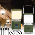 Portable Camping Lantern Rechargeable -4inch, 336LM LED Camping Lights Lantern with Redlight&20Hours Runtime&