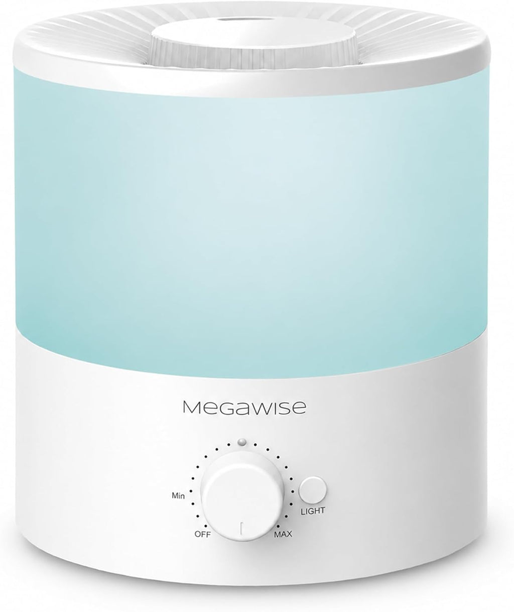 1.5L Large Cool Mist Humidifier for Large Spaces – Baby & Plant Safe Ultrasonic Aroma Diffuser, Quiet Operation for