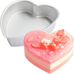 8 Inches Aluminum Heart Shaped Cake Pans Tins