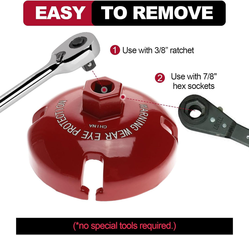 61150 Fuel Filter Housing Wrench Replacement for Ram 1500 EcoDiesel | OE 68235275AA, 10 Micron, Aluminum Anti-Slip