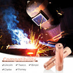 30 Pcs MIG Welding Contact Tips, 0.035" MIG Welder Gun Accessories