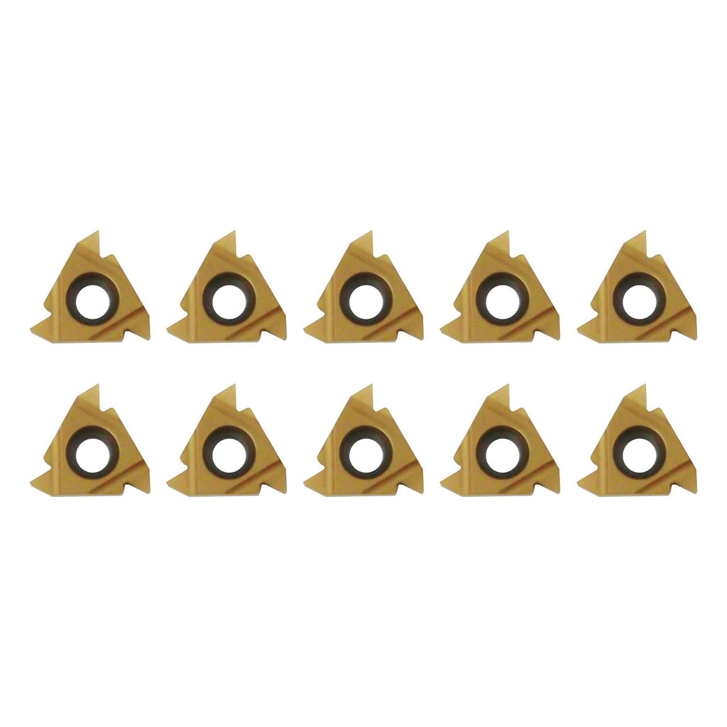 10 PCS 16ER AG60 Lathe Threading Carbide Inserts