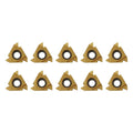 10 PCS 16ER AG60 Lathe Threading Carbide Inserts