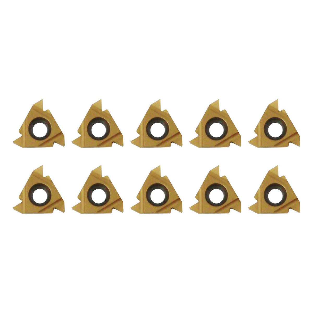 10 PCS 16ER AG60 Lathe Threading Carbide Inserts