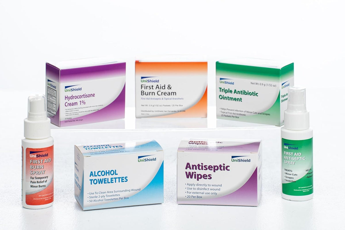Class-B First Aid Refills Medication Without Cabinet | Essential Medications for Emergency Preparedness | Ensuring