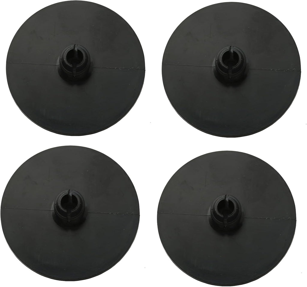 Leaf Spring Helper Insulator Pad Bushings 2C3Z5586AA Compatible with Ford 2000-2019 F-Series E-Series (8Pcs - Black)