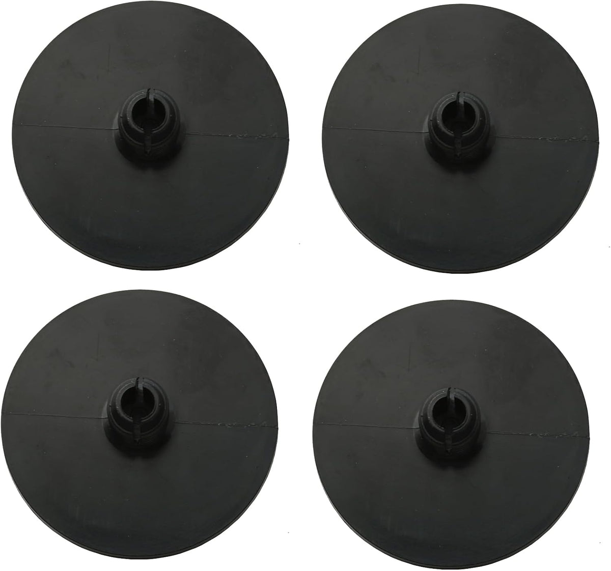 Leaf Spring Helper Insulator Pad Bushings 2C3Z5586AA Compatible with Ford 2000-2019 F-Series E-Series (8Pcs - Black)