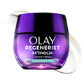 Retinol Night Cream for Women, Anti-Aging Face Moisturizer, Fragrance-Free, Non Greasy - Anti-Wrinkle, Smooth Fine