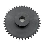 #50 Roller Chain Sprocket Type B 1 1/4 inch Bore 40 Tooth, Hardened Antirust 1045 Steel Drive Sprockets 50B40-1 1/4