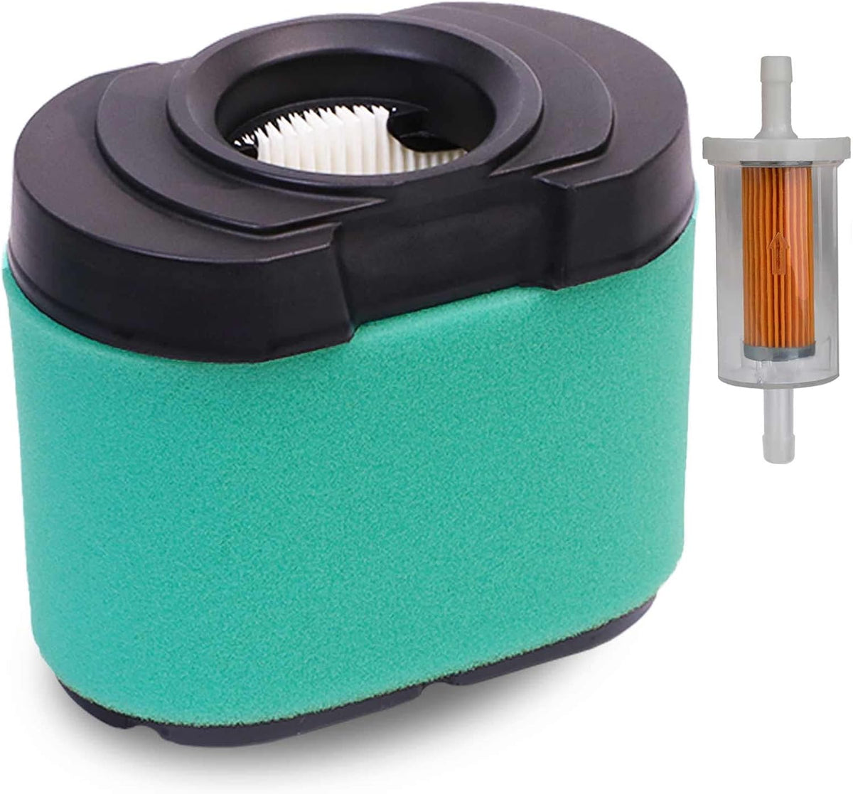 Professional 792105 Air Filter, Durable 276890 Air Cleaner with Fuel Filter, Compatible with V-Twin Engine 44H777