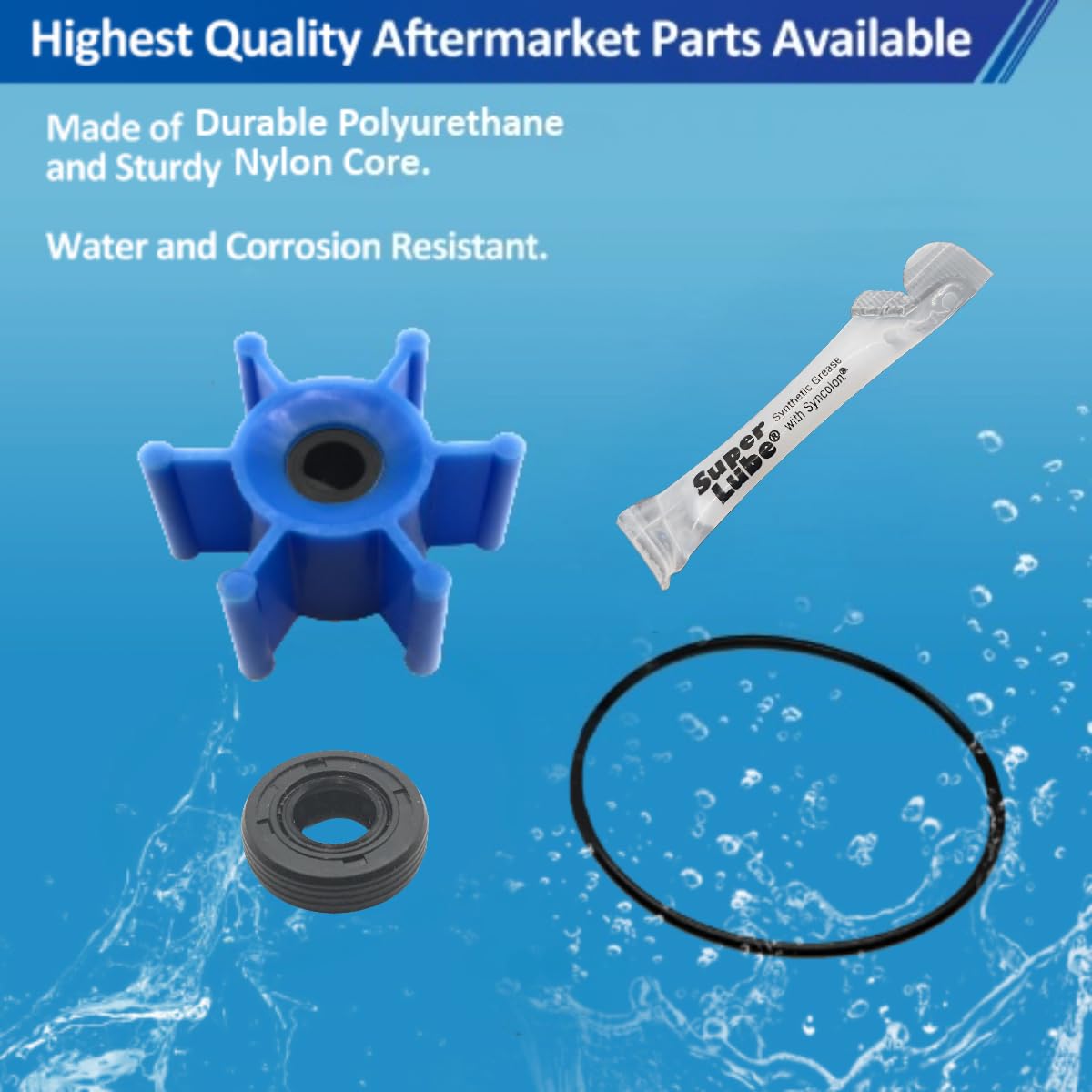 Replacement Kits Polyurethane Impeller & O-Ring Kit
