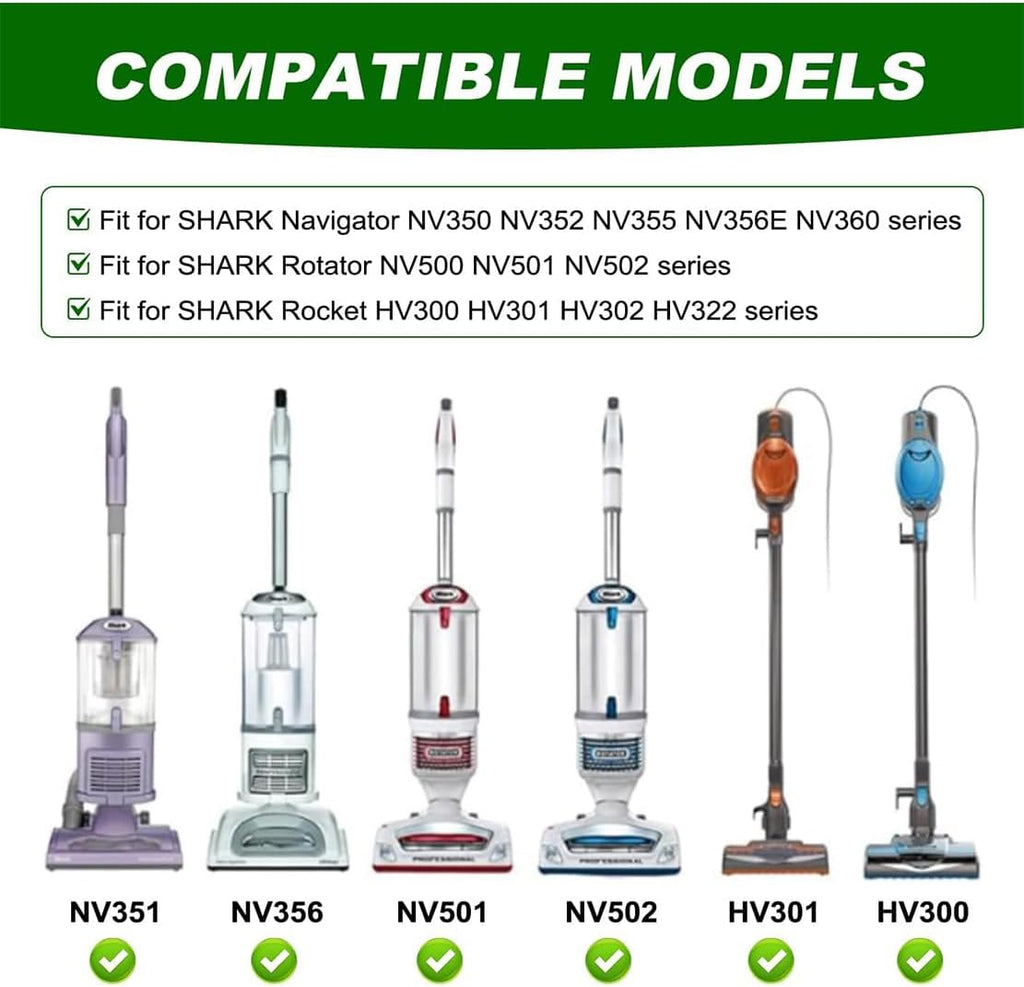Vacuum Attachments Accessories for Shark Navigator NV350 NV351 NV352, Rocket HV301 HV322 HV371 & Rotator NV500 Series