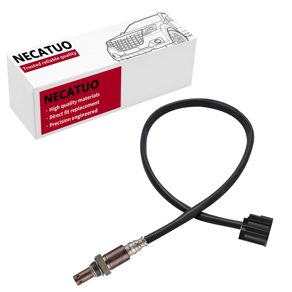 NECATUO 234-9085 O2 Oxygen Sensor Upstream 1PC for Mazda 3