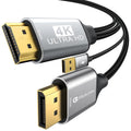 Active HDMI to DisplayPort Cable (4K 60Hz,1080p@120Hz) 6FT | Uni-Directional HDMI Source to DP Monitor Adapter