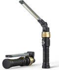 Rechaegeable Work Light, 5000mAh Magnetic Flashlight with 360° Rotate Foldable Design, 1200 Lumens Led Work Light