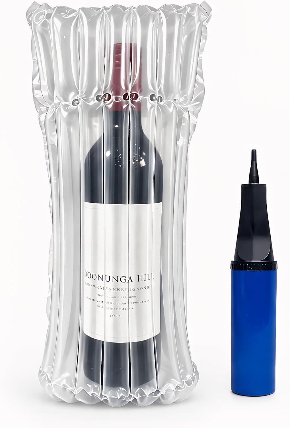 Wine Bottle Travel Protector Bags, 10 Pcs Inflatable Wine Shipping Sleeves