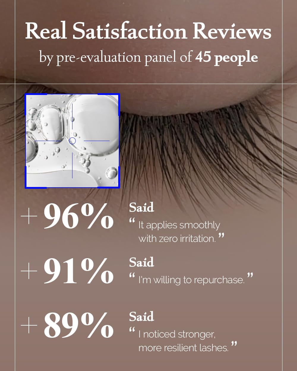 HONEST Eyelash Serum | 0.33 fl oz - Korean lash serum | Korean Eyelash serum | Eyelash & Eyebrow Enhancing Serum |