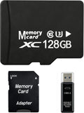 128GB Micro SD Card for Dashcam & Security Camera U3 V30 A1 | High-Capacity Class 10. Ideal for Auto-Loop Devices.