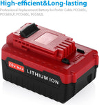 PCC685L Replacement Battery for Porter Cable 20V Lithium Battery