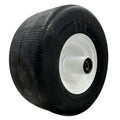 13x6.50-6 Smooth White Lawn Mower Wheel Assembly