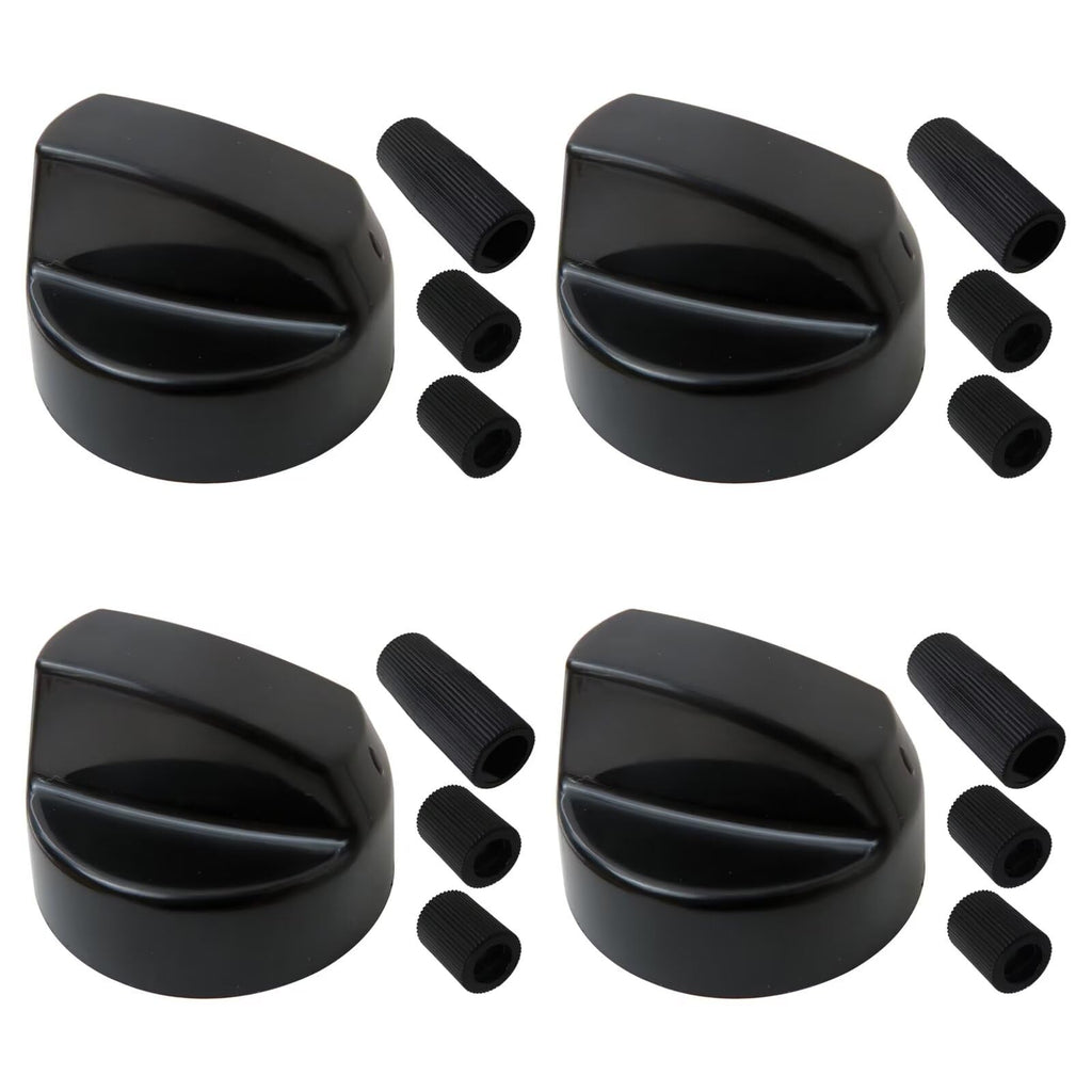 XSPANDER US New 4 PCs Oven/Stove/Range Control Knobs Replacement for RVs/Campers/Camping Appliances