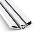 1 Pcs 83" Aluminum Continuous Hinge for Door, Silver
