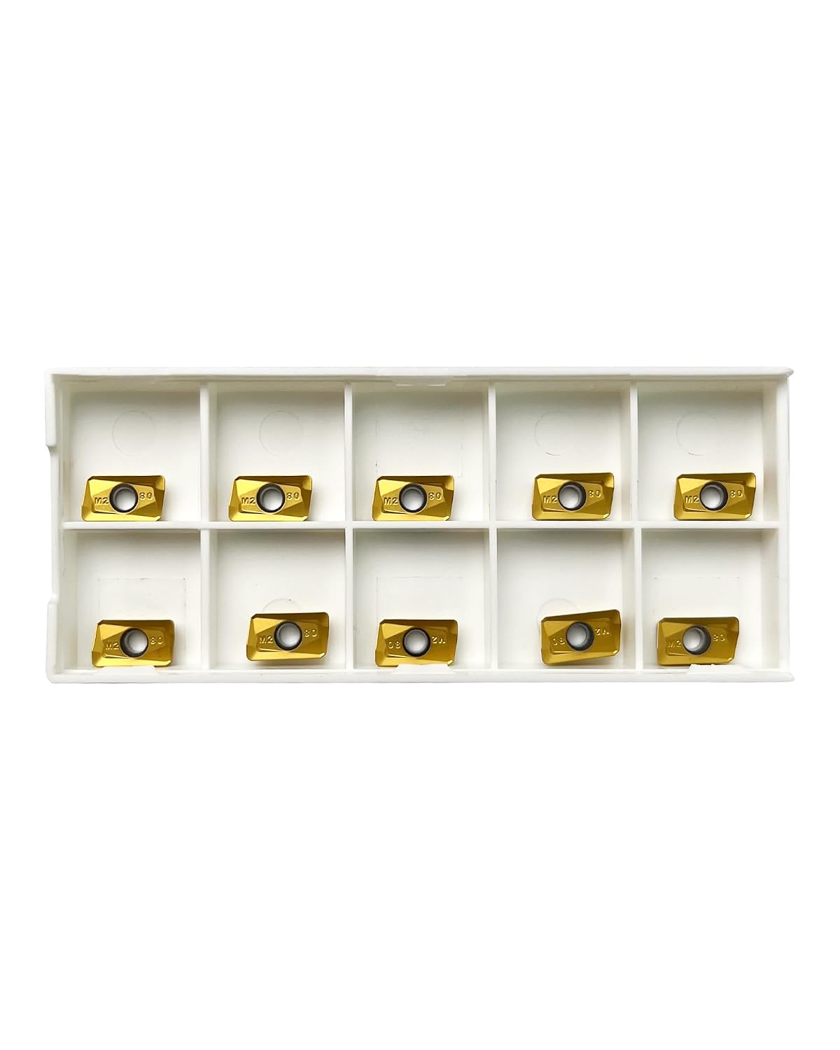 Zorqon10Pcs APMT1135PDER-M2 Carbide Milling Inserts