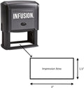 Ecommerce Self-Inking Box Stamps, This Side UP (Red)