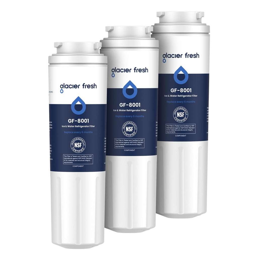 UKF8001 Whirlpool Refrigerator Water Filter 4, 3 Pack