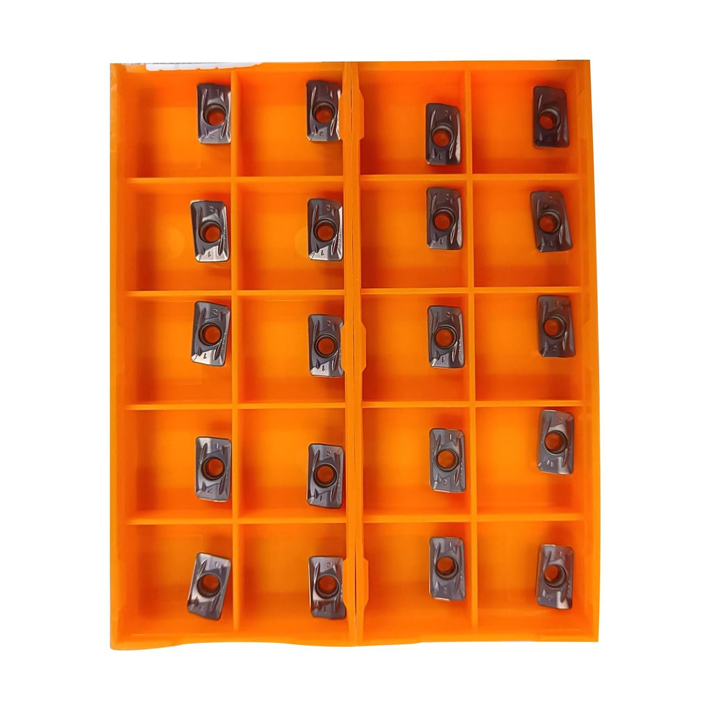20 pcs CNC Carbide milling Inserts APMT1135 for Process HRC65 Steel-CR9011