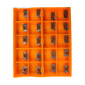 20 pcs CNC Carbide milling Inserts APMT1135 for Process HRC65 Steel-CR9011