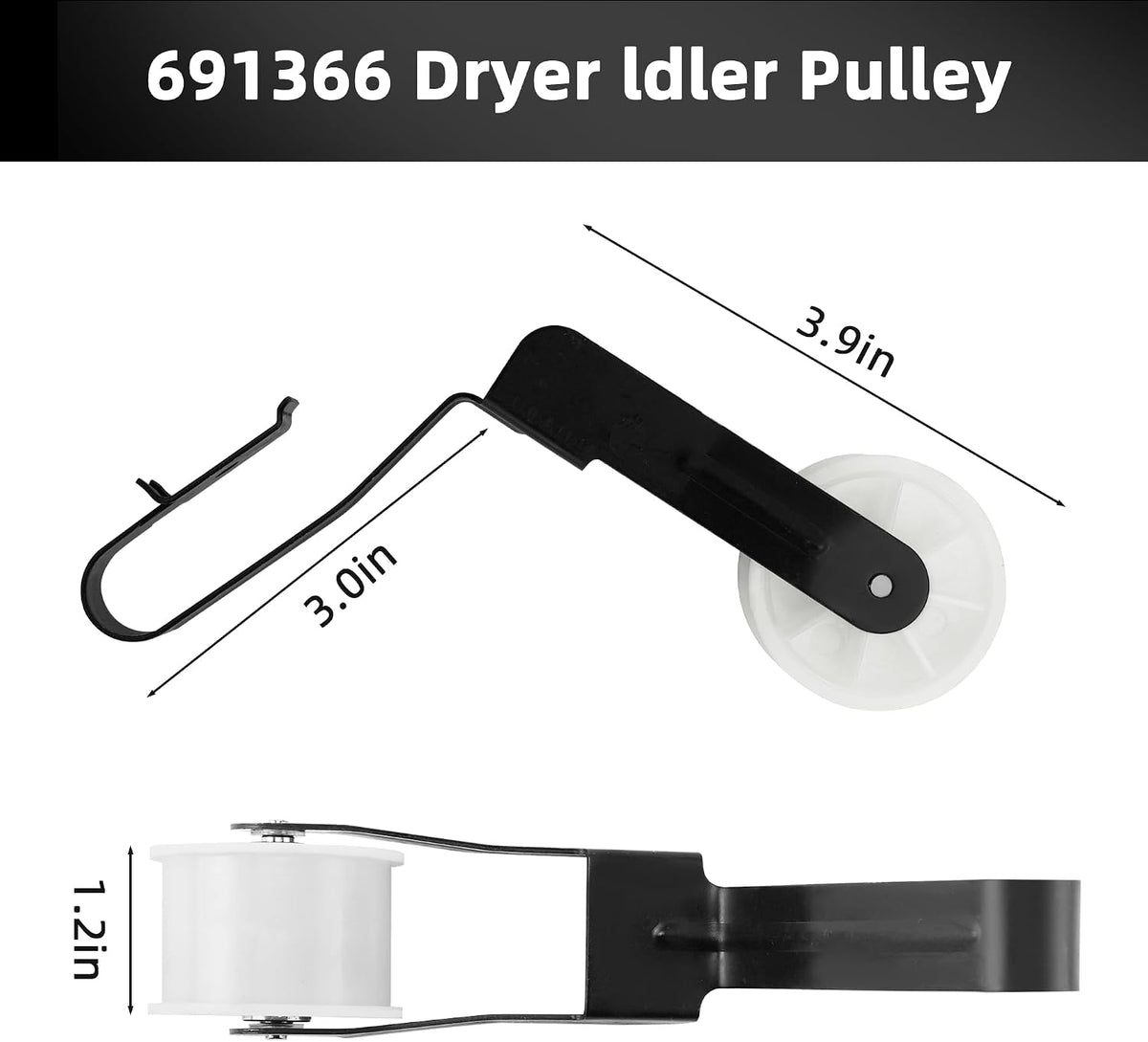 WGD5000DW3 WED4950HW0 WED4815EW1 WGD4815EW2 for Whirlpool Dryer Repair Kit