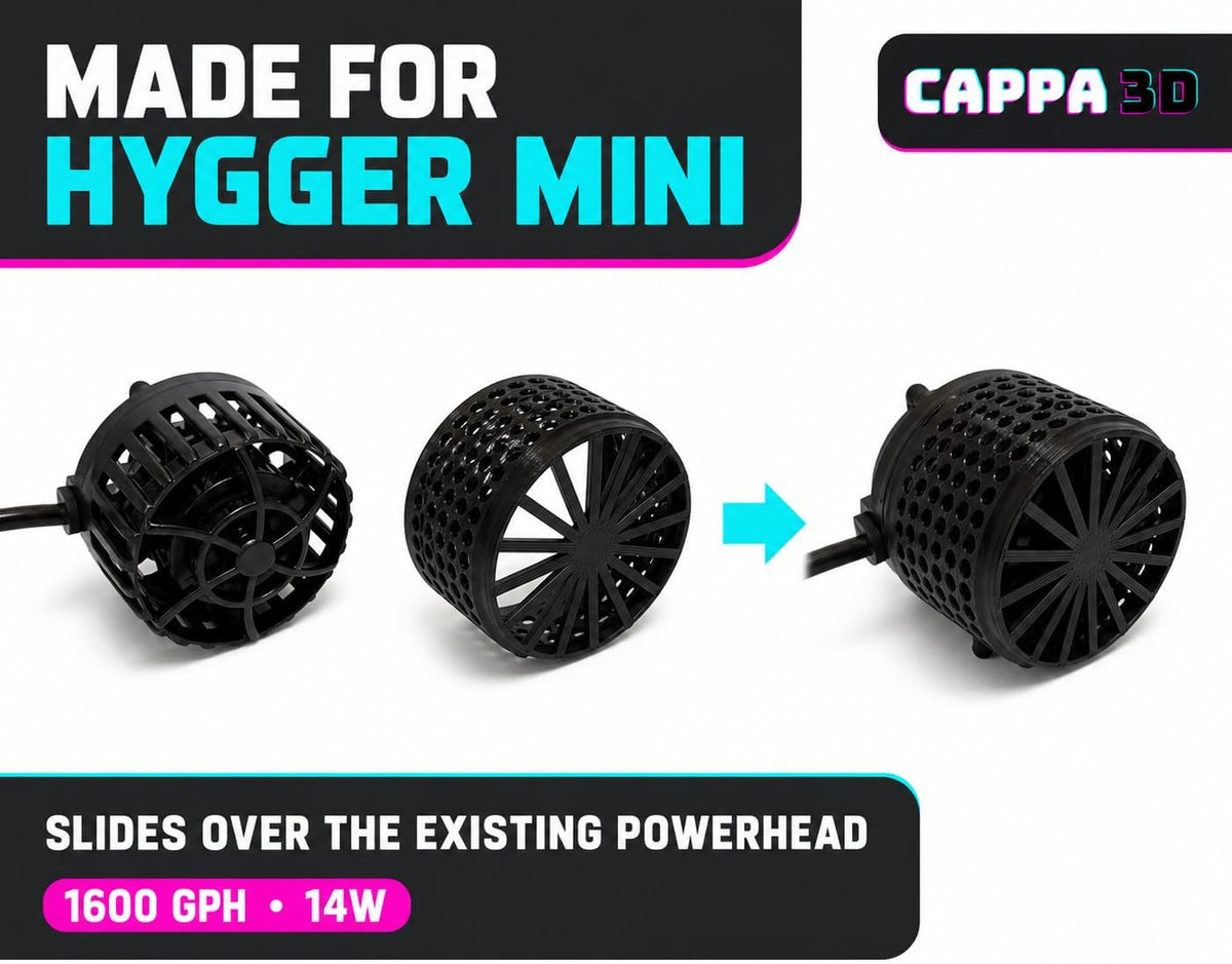 Anemone Guard for Hygger Mini Wave Maker hygger 1600 GPH 14w - Protect Your Anemone and INVERTS with This Anemone