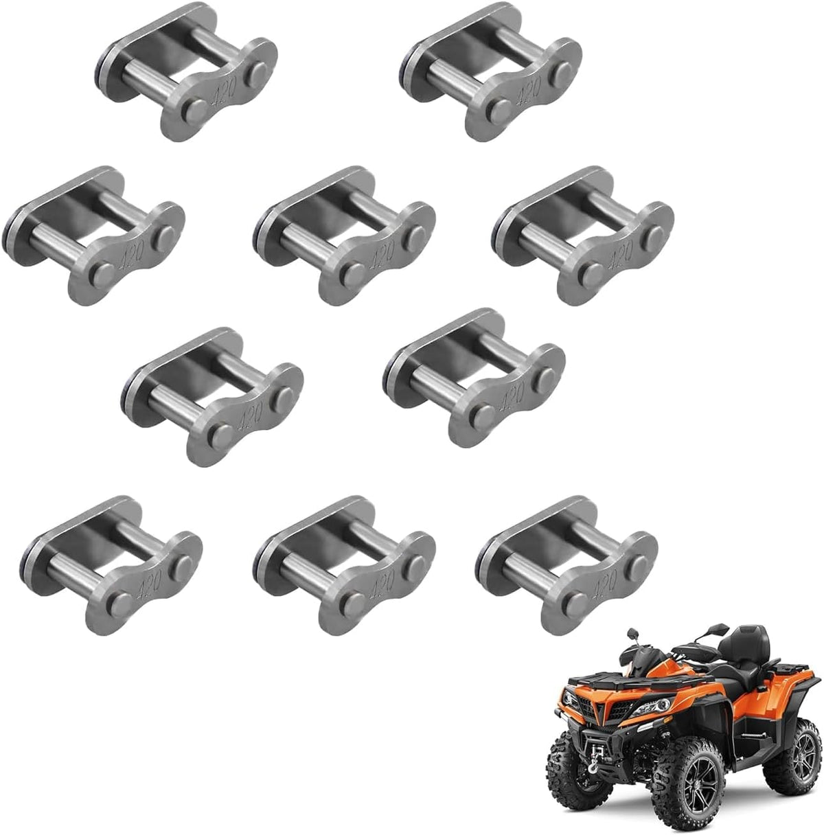 #420 Chain Master Link Roller Steel Alloy Roller Chain