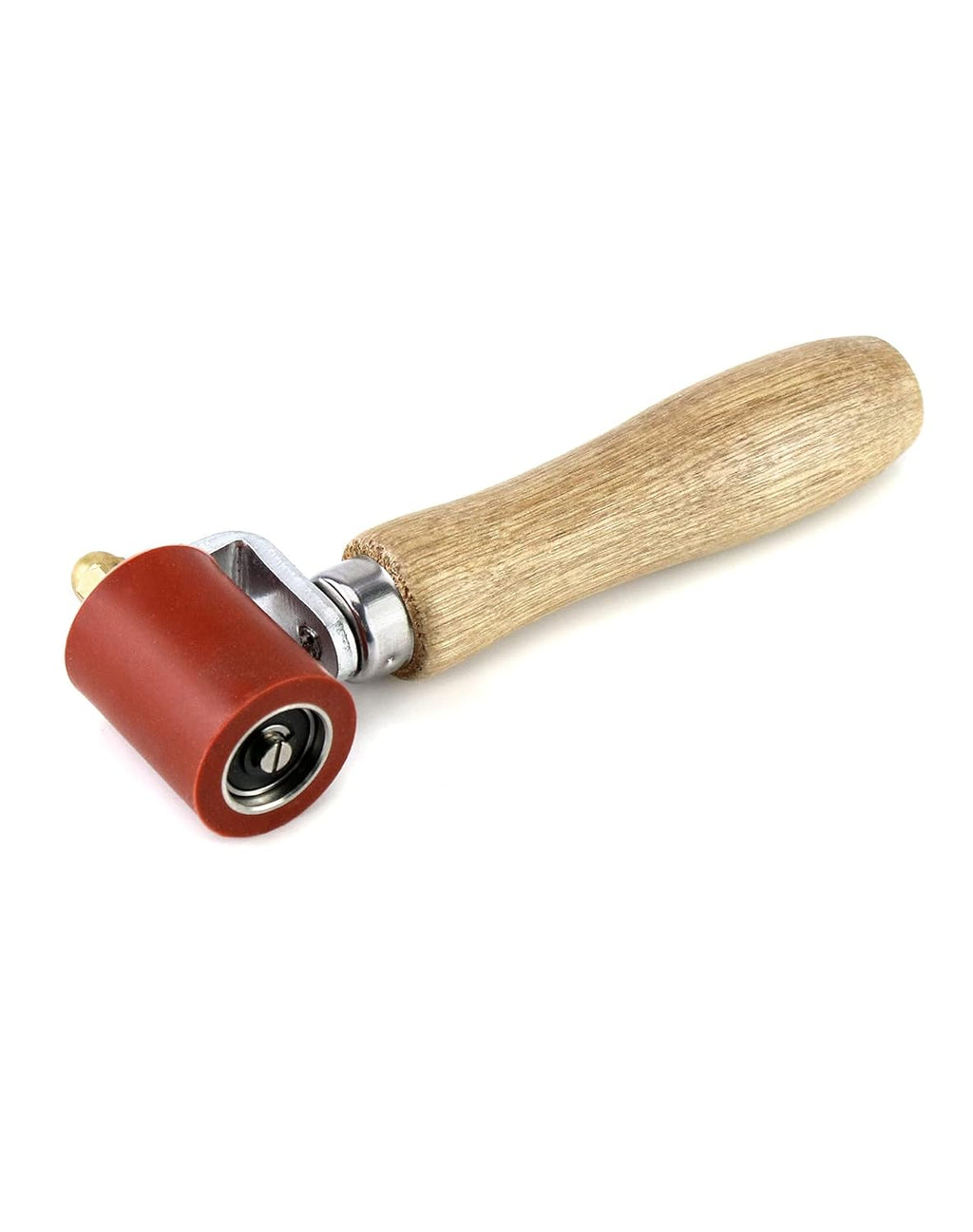 Silicone Seam Roller, High Temperature Resistant Silicon Seam Hand Pressure Roller Welding Tool, 40mm, Red