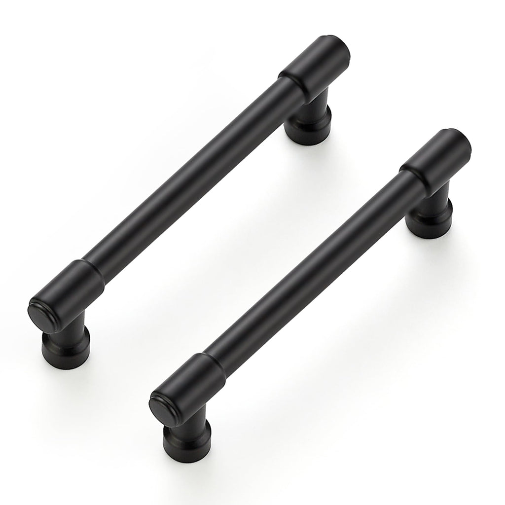 Matte Black Kitchen Pulls Cabinet Handles 4 Inch 30 Pack