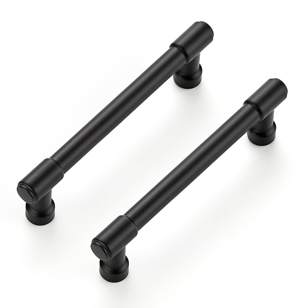 Matte Black Kitchen Pulls Cabinet Handles 4 Inch 30 Pack