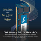 OWC 16GB (2x8GB) DDR4 2133MHz ECC RDIMM 1Rx4 288-pin Memory RAM