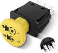 10 Amp 7 Terminals PTO Switch Lawn Mower Part, Upgrade Blade Clutch Switch | PTO Switch Compatible with Cub Cadet MTD