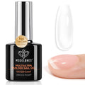 Builder Nail Gel, Ultra Clear Builder No Top Coat Needed | Glossy Jelly Finish, C-Curve Sculpting, 9-in-One LED Lamp