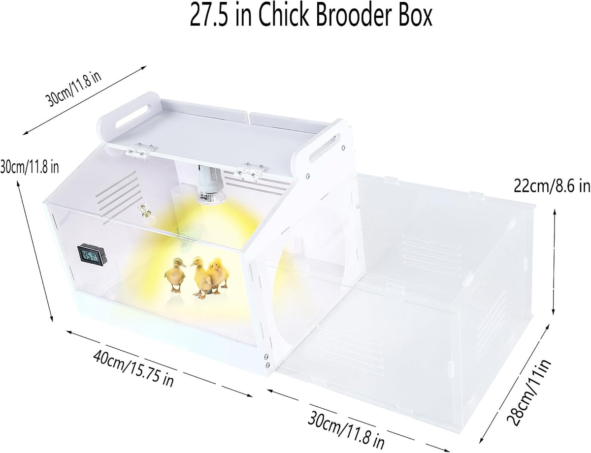 Iarge Scale Chick brooder Box Quail cage Egg Incubator Chicken brooder 20
