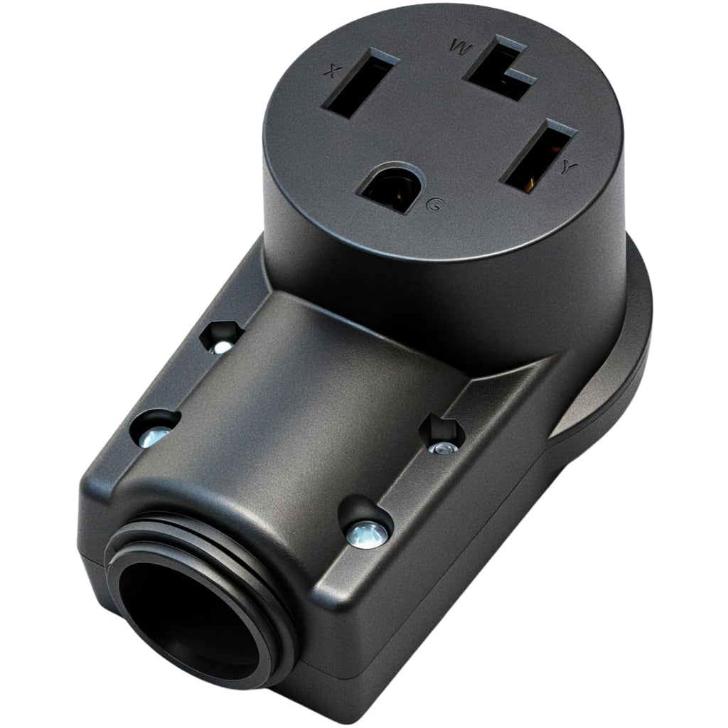 NEMA 14-30R Receptacle,30AMP 125/250VOLT,3-Pole 4-Wire Connector,30A AC Industrial Grade Cord End Female Socket DIY